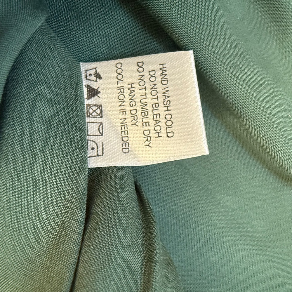 NWT Green Tularosa Button Up Front Skirt Size Small - Picture 5 of 7
